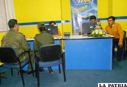 Oficinas del TAM en Oruro