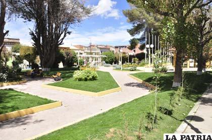 Vista actual del Parque de la Unión