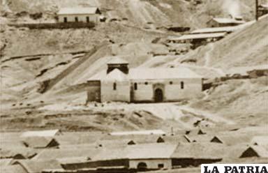 Santuario del Socavón siglo XIX (Archivo Siervos de María)