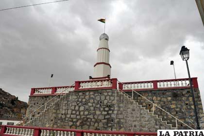 El Faro de Conchupata donde se izó por primera vez la tricolor boliviana