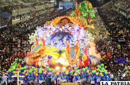 La escuela de samba Unidos de Vila Isabel ganó en el Carnaval de Río