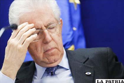 Primer ministro italiano, Mario Monti