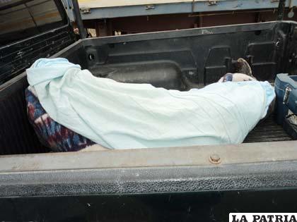 El cuerpo del pastor fue llevado a su domicilio