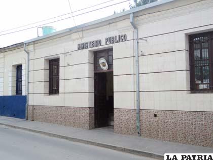 Infraestructura del Ministerio Público en Oruro