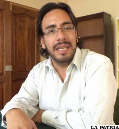 Martín Gutiérrez, explicó el trabajo del Cies en Bolivia
