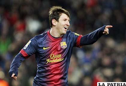 Messi no para de hacer goles para el Barcelona