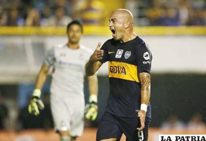 Silva, delantero de Boca, obligado a anotar para su equipo