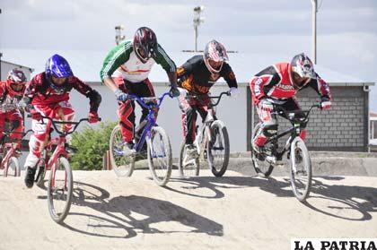Deportistas que intervinieron en la segunda fecha del torneo 
Apertura de Bicicross