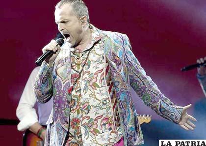 Miguel Bosé fue el ídolo de Viña del Mar