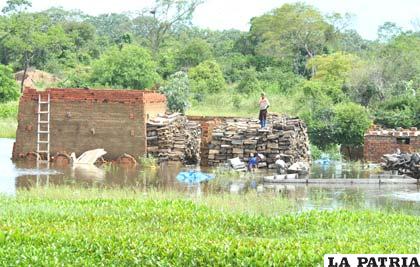 Inundaciones perjudican en la comunicación en el Beni