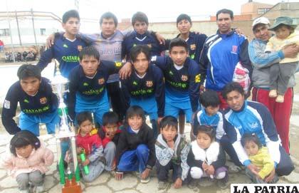 El equipo de Prudencio Calisaya, campeón del torneo en futsal