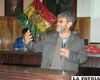 Rubén Medinaceli Ortiz, rector de la UTO
