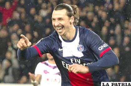 Zlatan Ibrahimovic, goleador del PSG
