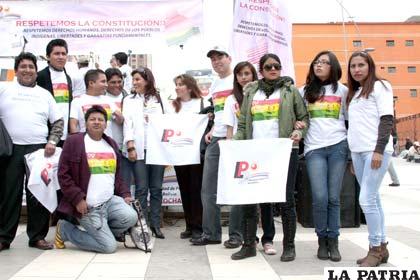 Libre pensantes piden que se respete la Constitución Política del Estado  