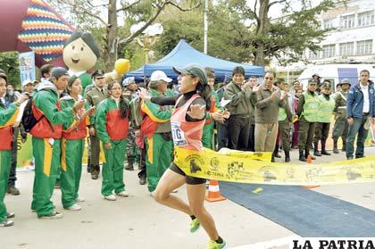 Rosmery Quispe,representante del valle, ganó en damas