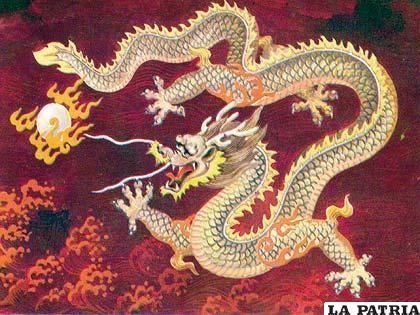 El dragón de fuego en la mitología oriental
