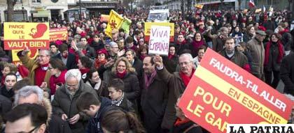España se moviliza contra la ley del aborto