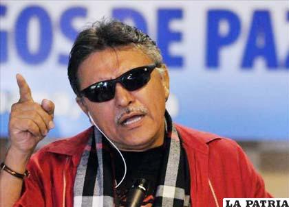Seuxis Paucias Hernández Solarte, alias “Jesús Santrich”, miembro de la delegación de las FARC