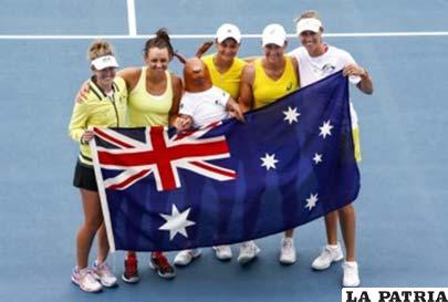 El equipo femenino de Australia