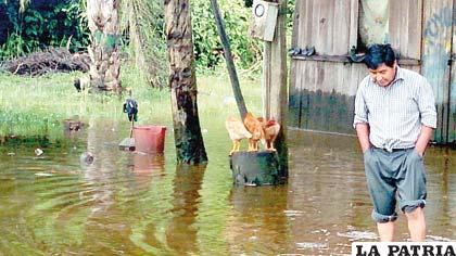 Inundaciones preocupan a vecinos de zonas afectadas