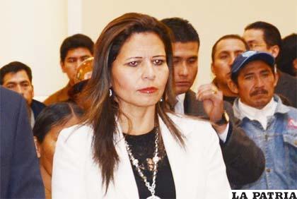 Elizabeth Gutiérrez ministra de Justicia