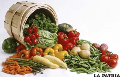 Las frutas y verduras, aliadas para una alimentación saludable