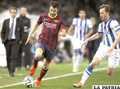 Barcelona empató con Real Sociedad y clasificó a la final 
