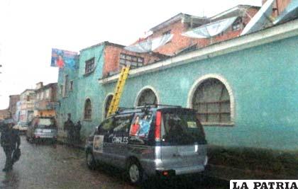 La empresa de televisión por cable en Llallagua