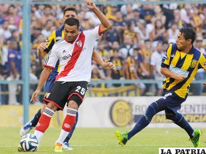 Del partido que empataron River Plate y Rosario Central