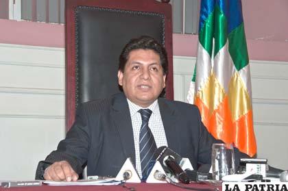 Ruddy Flores, presidente del Tribunal Constitucional Plurinacional 