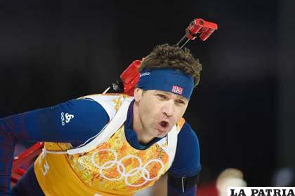 Ole Einar Bjoerndalen tiene trece medallas ganadas