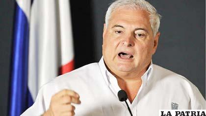 Presidente de Panamá Ricardo Martinelli