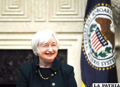 Nueva presidenta de la Fed, Janet Yellen