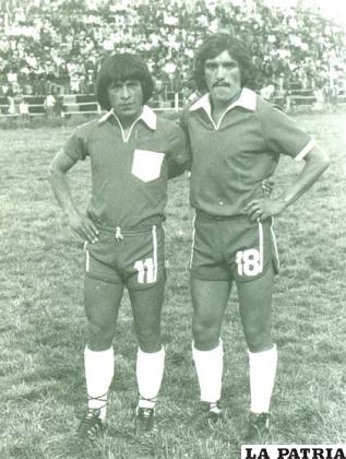 Fernando Serrano junto a José María Frías
