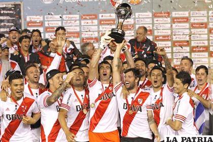 River Plate llega a esta instancia por ser campeón de la Copa Sudamericana 2014