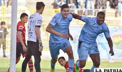 La última vez que jugaron en La Paz, venció Bolívar 1-0 el 14/12/2014