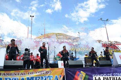 Llajtaymanta nuevamente se encontró con el Festival de Banda