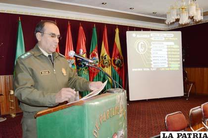 El coronel Rojas presentó el plan de seguridad del Carnaval