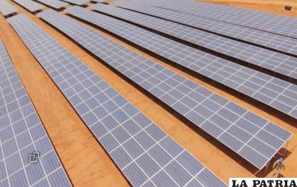 Paneles solares para captar la energía fotovoltaica