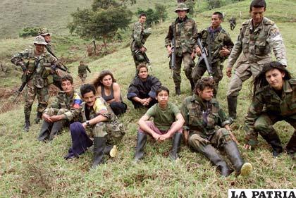 119 menores de edad han sido reclutados por grupos armados ilegales durante 2014  en Colombia