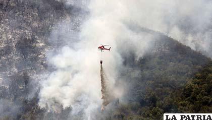 Incendios forestales que han consumido cerca de 2.500 hectáreas en Chile