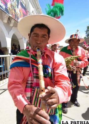 Comunidad Sajsani dijo presente en la Anata Andina