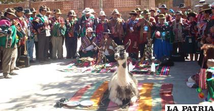Nación originaria Jach’a Karangas celebran el Jallupacha