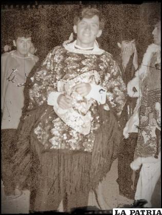 El danzarín Jorge Bilbao en 1987