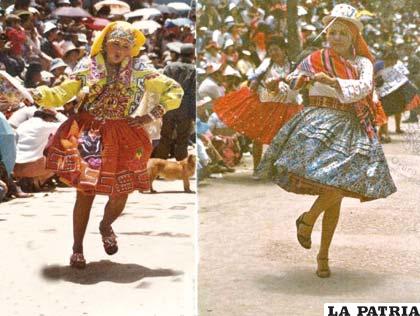Los Waca Tokoris “Urus” a fines de los años 80. / Foto Diablada Artística Urus