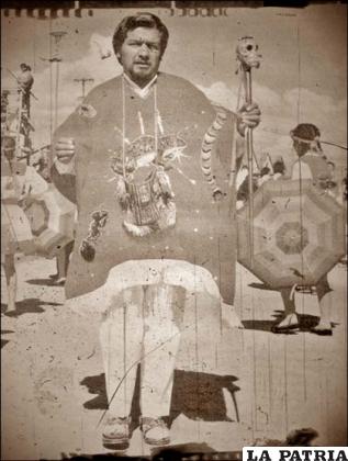 Luis Cruz, uno de los danzarines más antiguos e ícono de los Kallawayas / Foto Presencia