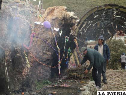 La ch’alla una costumbre ancestral