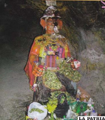 La deidad de los socavones mineros
