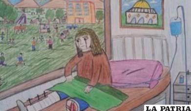 Dibujos que muestran la realidad de algunos niños
