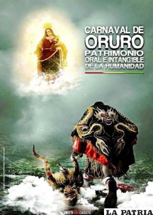 Afiche del Carnaval de Oruro, 2015